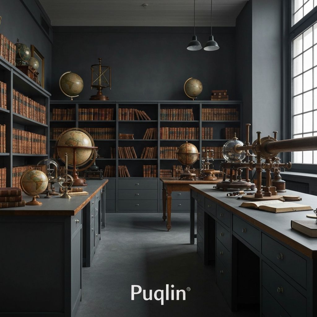 Professional institutional environment suggesting expertise and authority in research and knowledge development